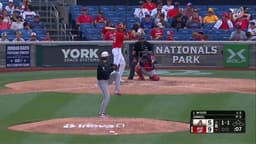 @MLB: 418-foot blast 💥

James Wood's 2nd homer of the day and 30th this season! https://t.co/Whl3EVdoQ6