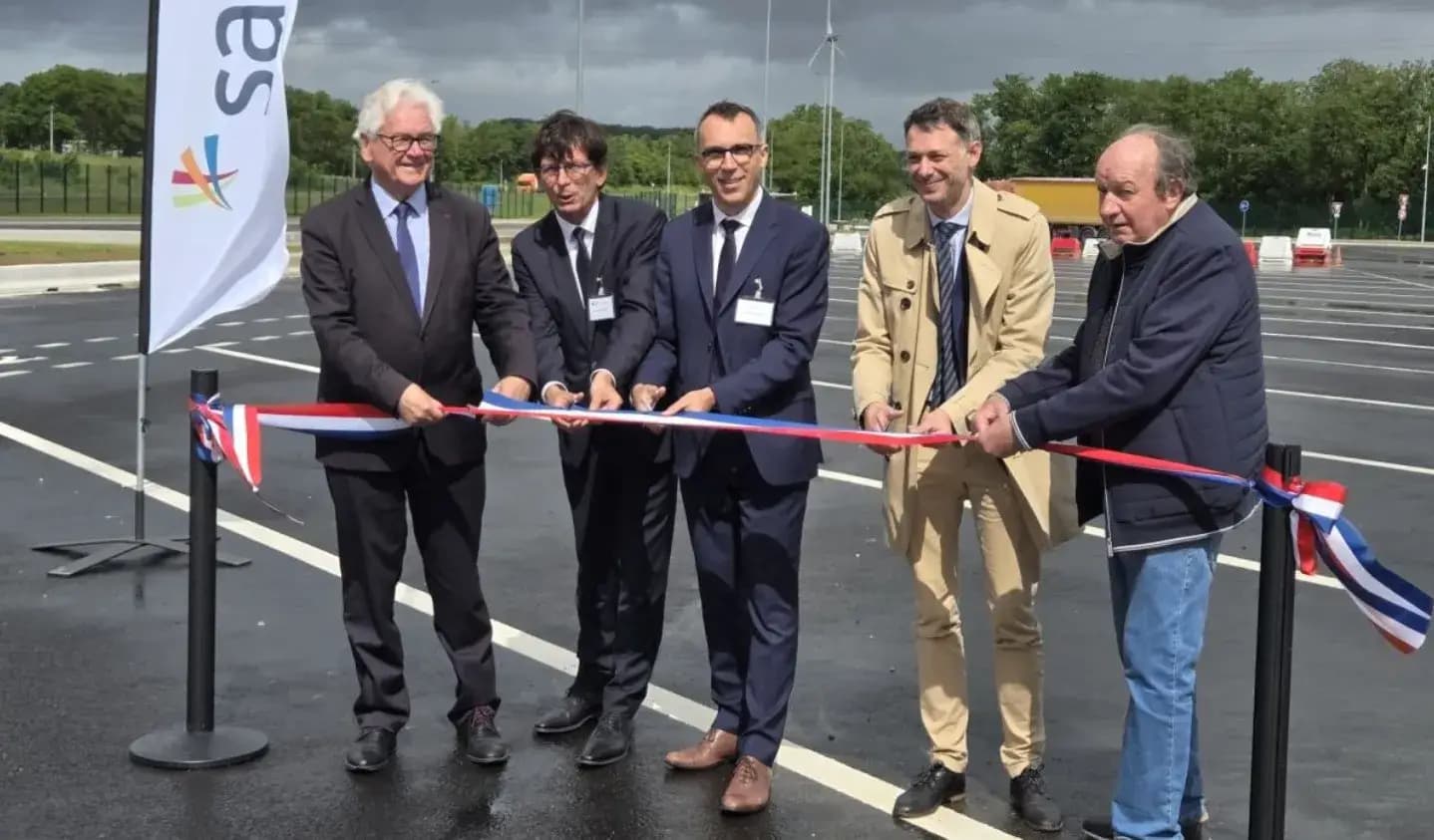 New secure truck park on France's A26 near Calais
