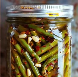 Spicy Dilly Beans That Bring Crunchy, Tangy Heat to Every Bite 