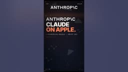 Claude is now inside Apple Foundation Models #apple ...