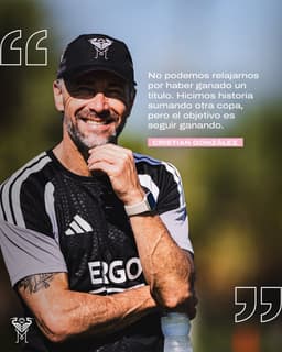 @InterMiamiCF: Ya enfocados en el próximo 💪 https://t.co/H45qrLiNz3