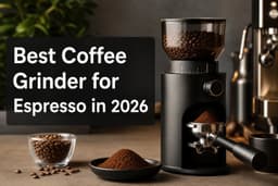 Best Coffee Grinder for Espresso in 2026