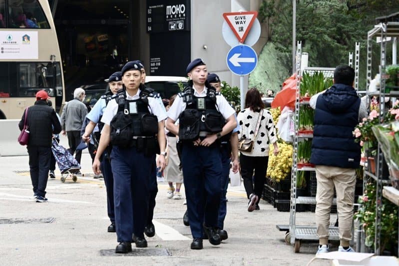香港1名書店負責人被控觸犯國安條例遭警方逮捕