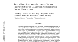 ScaleNav: Scalable Internet Video Pretraining for Language-Conditioned Local Navigation