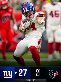 @NFL: FINAL: The @Giants pull of the overtime win in Houston. https://t.co/mXgTpAc8T0