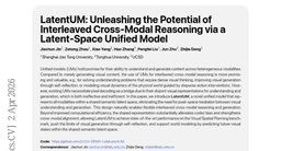 LatentUM: Unleashing the Potential of Interleaved Cross-Modal Reasoning via a Latent-Space Unified Model