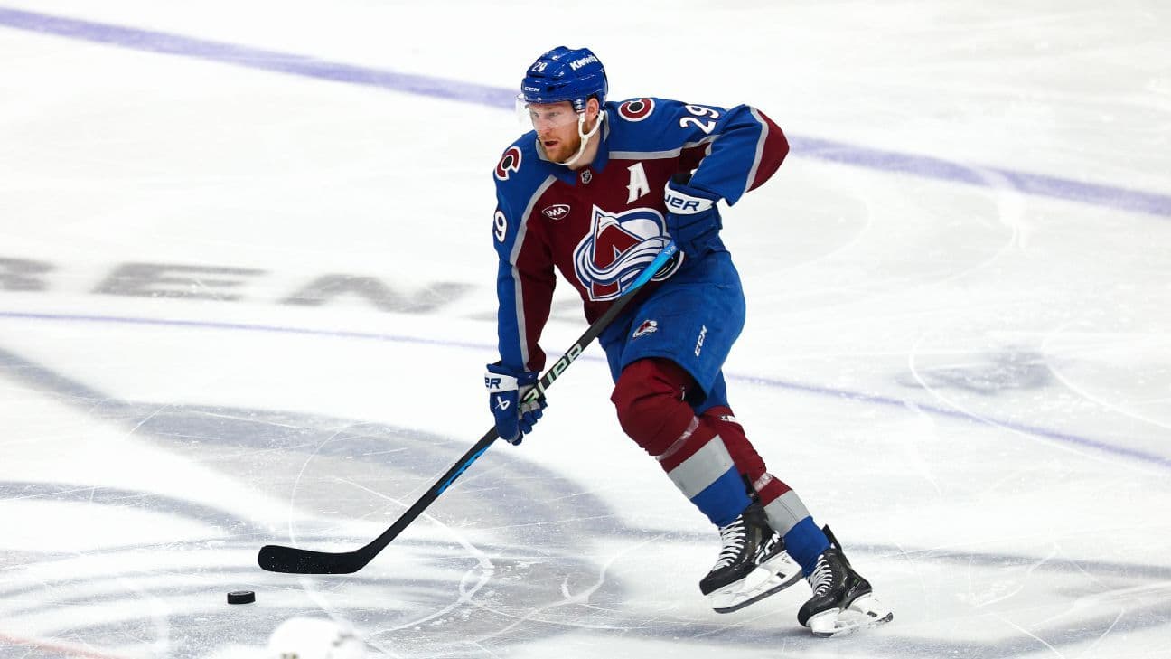 Nathan MacKinnon, Connor McDavid lead 2026 rankings