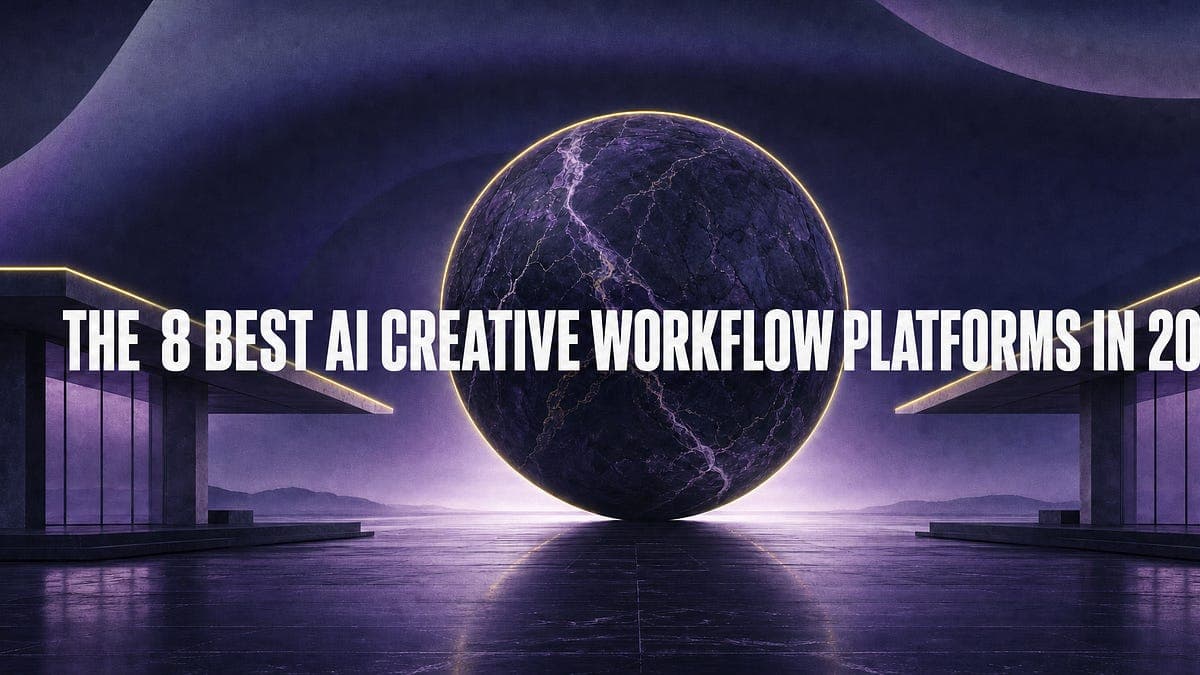 The 8 Best AI Creative Workflow Platforms in 2026