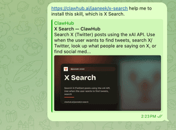 Instantly Turn OpenClaw into an "X Search Expert": A Guide to Using the X Search Skill - Tencent Cloud