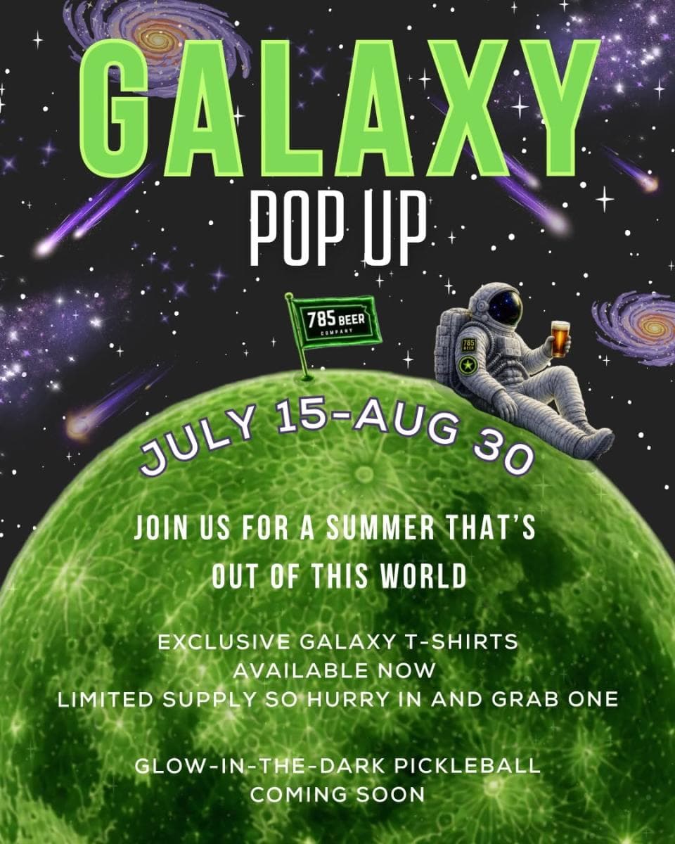 Galaxy Pop Up at 785 Beer Company