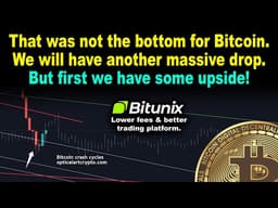 Bitcoin bottom not in yet, but getting close! BTC macro price targets.