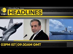 US-Iran War | Iran: Shot Down Second US F-35 Jet | Iran Warns UNSC On Hormuz Vote | WION HEADLINES