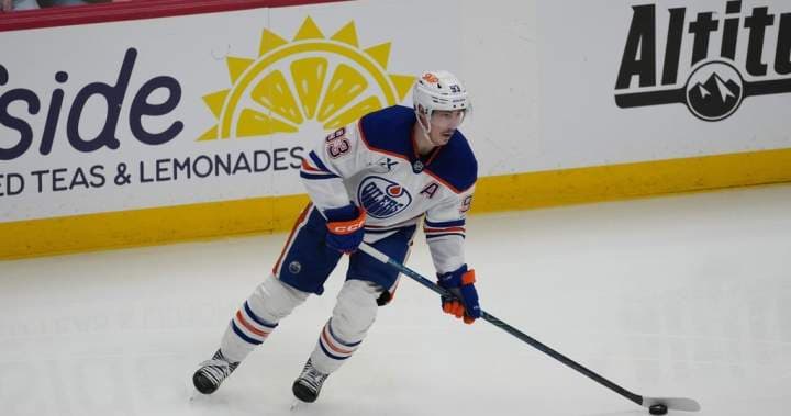 Oilers' Nugent-Hopkins cleared to face Hurricanes