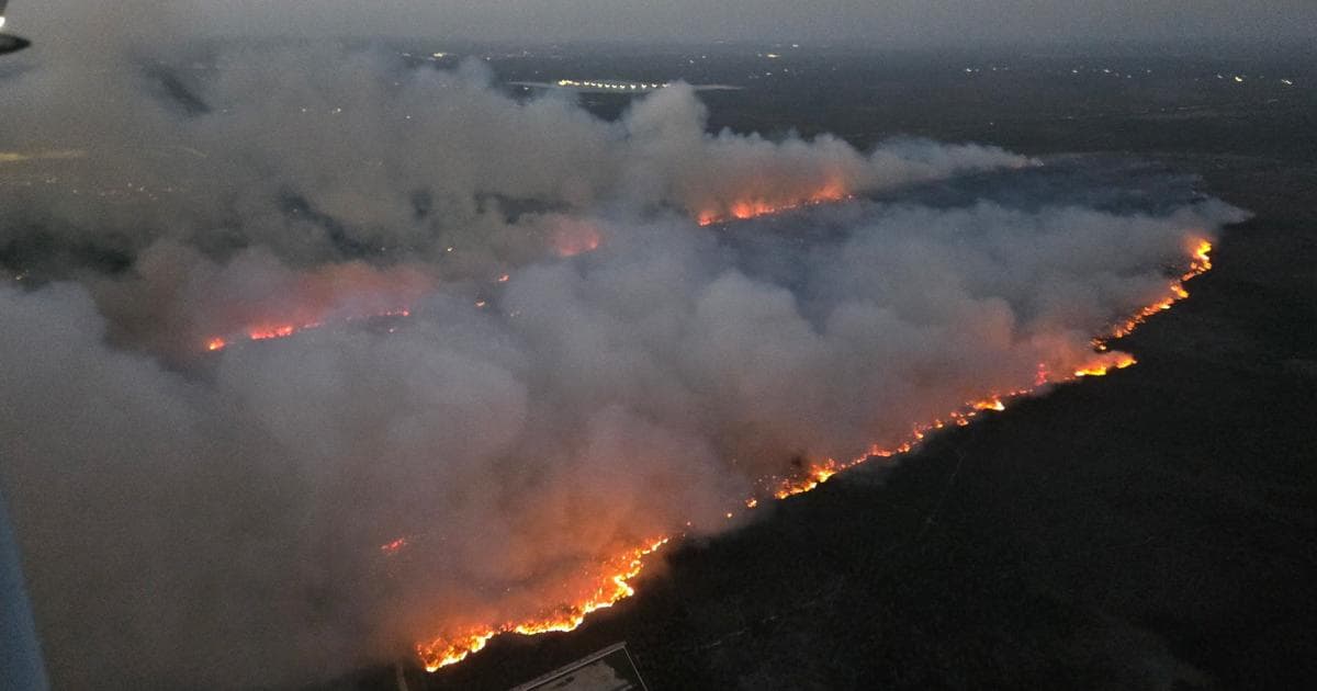 1,733-acre brush fire reported in Picayune Strand State Forest, 70% containment