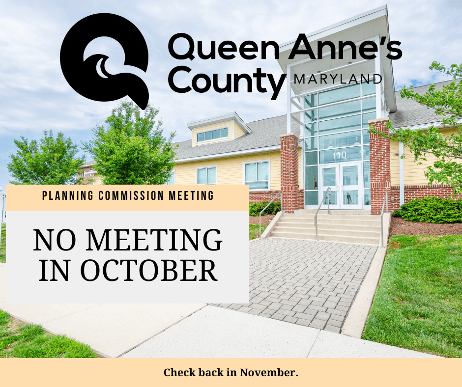 No October Planning Commission Meeting