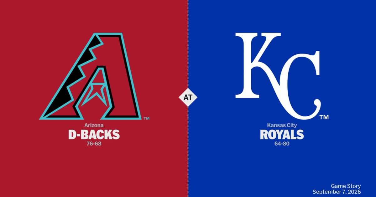 Arizona Diamondbacks at Kansas City Royals Game Story, Scores ...