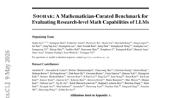 Soohak: A Mathematician-Curated Benchmark for Evaluating Research-level Math Capabilities of LLMs