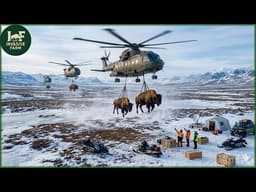Canada Released 25 Bison into the Arctic — The Results Were Stunning | Farming Documentary
