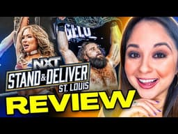 LOLA VICE & TONY D'ANGELO WIN GOLD AT WWE NXT STAND & DELIVER!