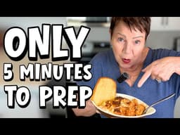 Easy Dump & Bake Meatball Casserole | No Prep Dinner