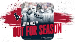 Texans lose WR Jaylin Noel to season-ending toe injury