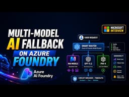 Multi-Model AI Fallback on Azure Foundry — Microsoft Interview Answer