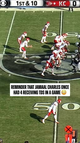 @NFL: Only running back to ever do it 😮‍💨 @chiefs https://t.co/prMnS5m3o6