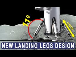 SpaceX Found a New Starship Leg Design for Moon Landing...Even NASA Didn’t Expect This