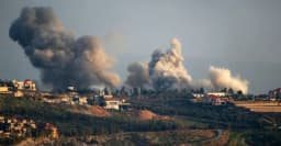 Strikes hit areas in southern Lebanon