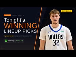 NBA DFS Today | Top Picks for Tuesday at DraftKings (3/31)
