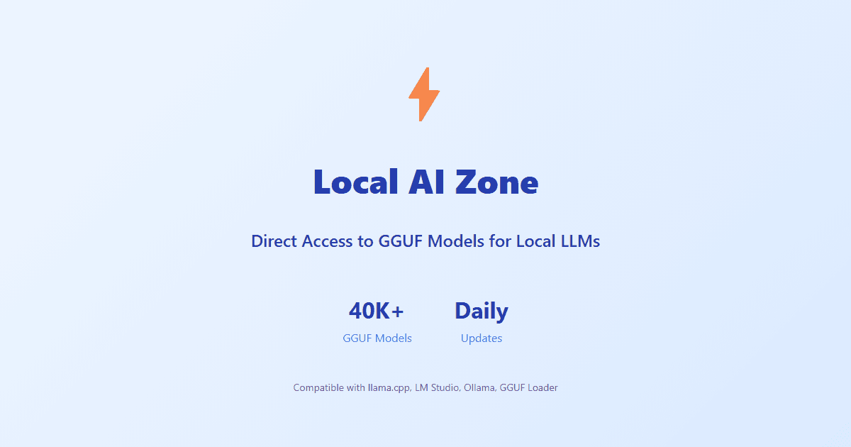 GGUF Model Discovery - Browse & Download AI Models