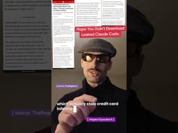 Malicious Backdoor In Fake Claude Leak