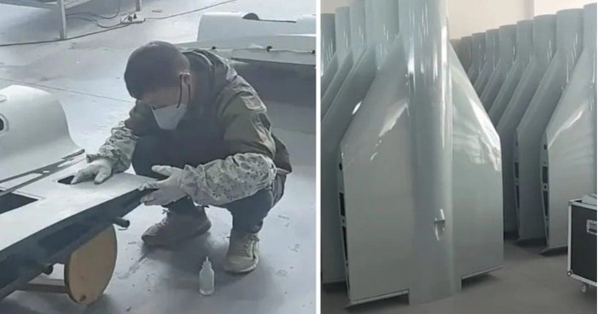 Footage Appears to Show China Mass-Producing Iranian-Style Kamikaze Drones