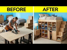 Step-by-Step DIY Platform Bed Tutorial 🛏️🔨