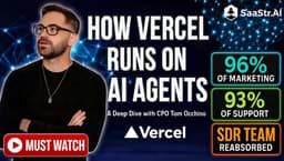 How Vercel Runs on AI Agents: 96% of Marketing, 93% of Support, and an SDR Team Reabsorbed. A Deep Dive With CPO Tom Occhino