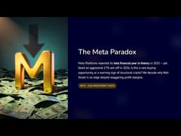 Meta Made $59.9B. So Why Is the Stock Down 17%?