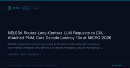 NELSSA Routes Long-Context LLM Requests to CXL- ...