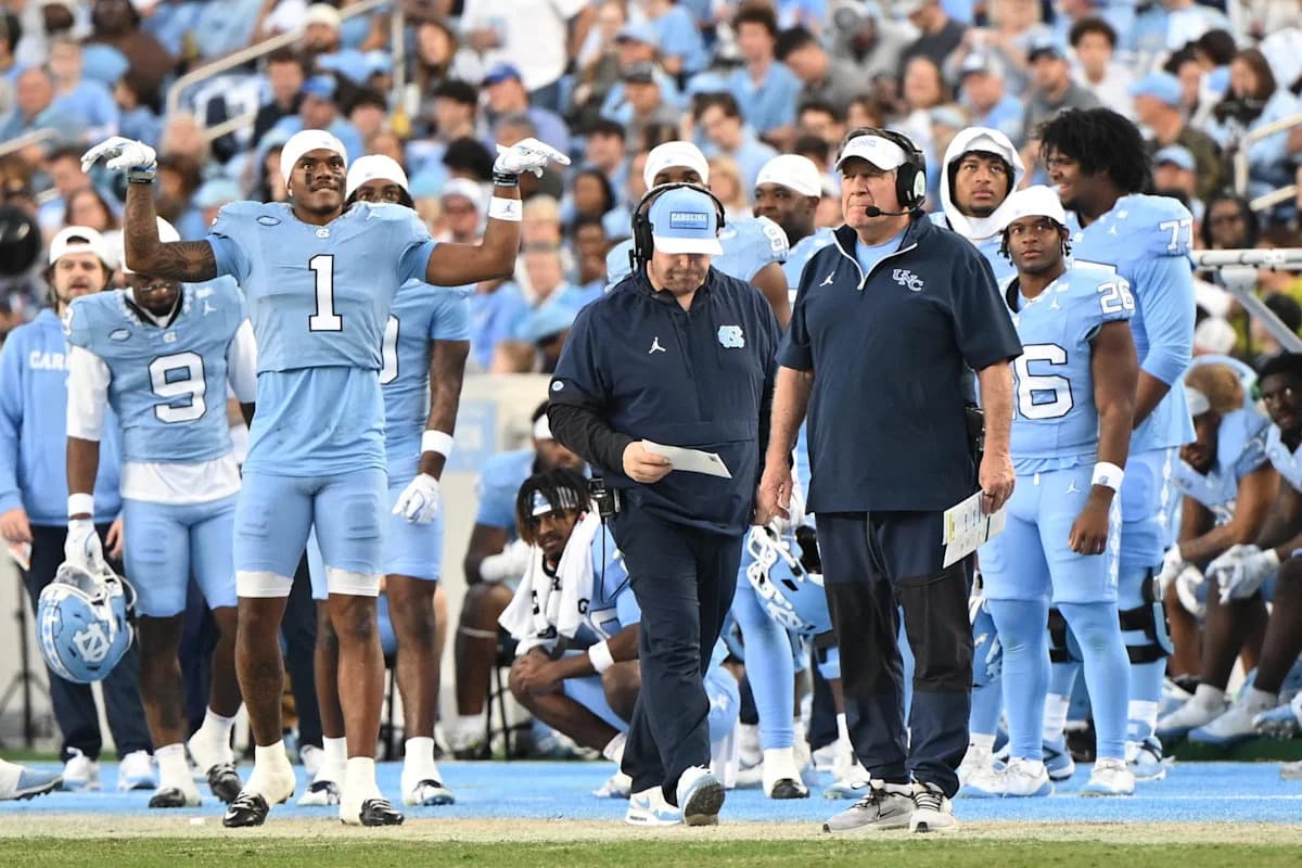 UNC Football Receives Bold Ranking Ahead of 2026 Season
