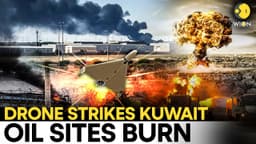 US-Iran War LIVE: Kuwait Under Attack! Drone Strikes Disrupt Power, Oil, Government Sites | WION