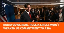 Rubio Vows Iran, Russia Crises Won't Weaken US ...