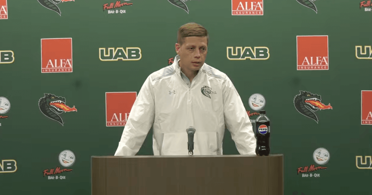 What Alex Mortensen said ahead of UAB's game against ...