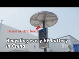 China's retired EV batteries now light villages, store solar power and charge new cars