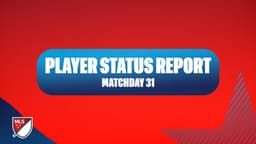 MLS Player Status Report: Matchday 31 (Saturday, October ...
