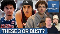 Keaton Wagler, Brayden Burries, Mikel Brown Jr or BUST for the Mavs in the 2026 NBA Draft?