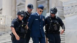 Trump criticism leads to rare criminal charges for Air Force ...
