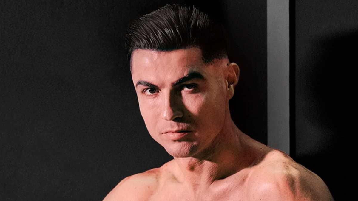 Cristiano Ronaldo, 41, strips down to show off his ripped physique to promote his 'high performance' brand