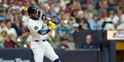 Jackson Chourio records third 20-homer season