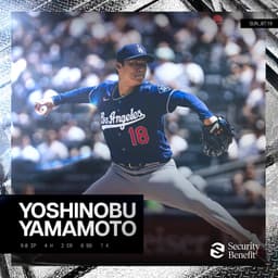 @Dodgers: YOSHINOBU GOES THE DISTANCE. https://t.co/jdlzPkjY8s