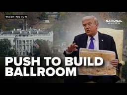 Lawmakers say WHITE HOUSE BALLROOM is needed after shooting