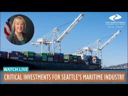 WATCH: Sen. Murray, NWSA highlight critical federal investments for Seattle's maritime industry